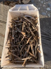 Full Box Of Used Horseshoe Nails Over 2 Pounds! Great For Crafts