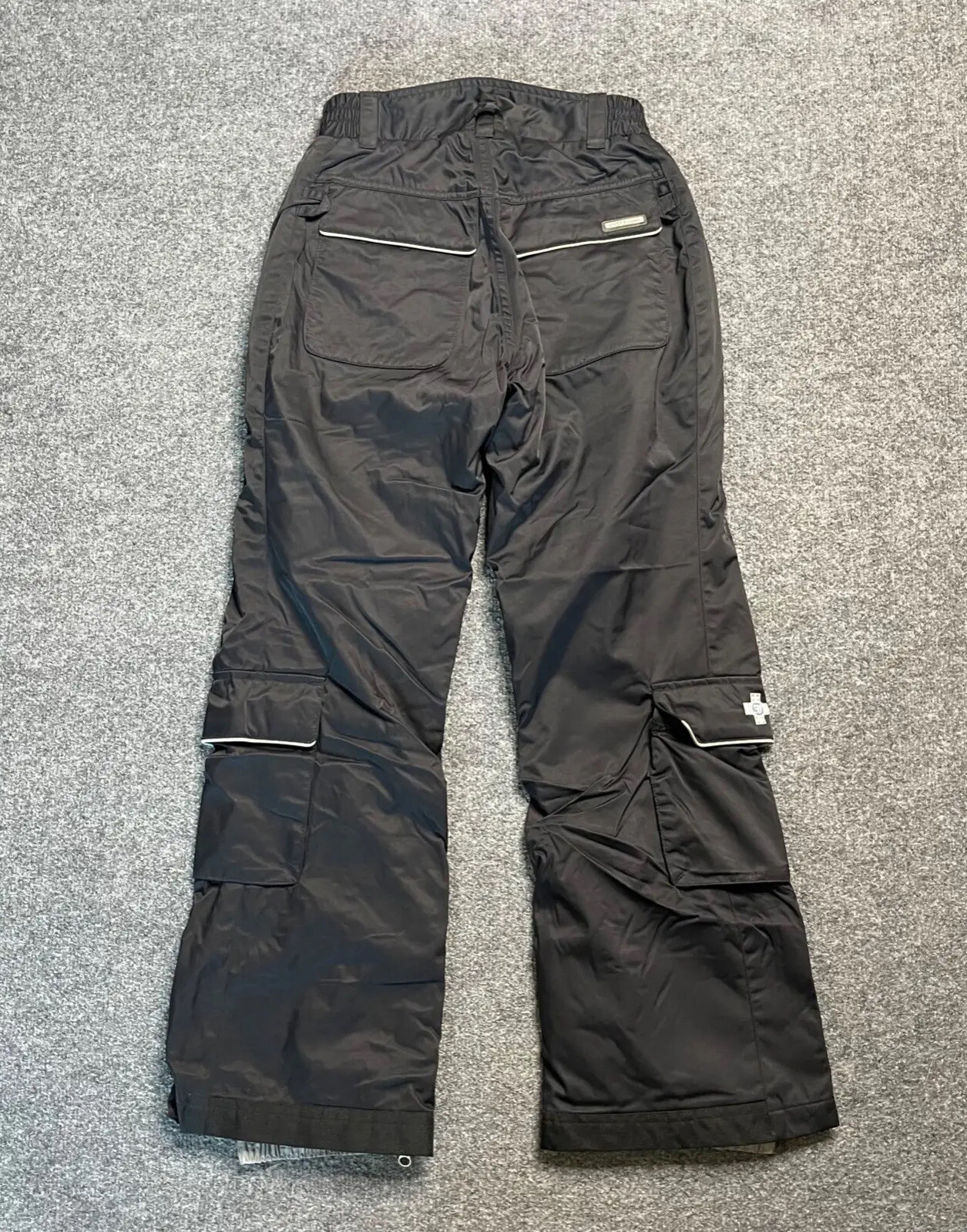 Betty Rides Snowboarding Pants Women's XS Black Inner Thigh Vents