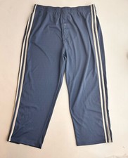 George Men's Black Solid Knit Comfort Lounge Sleepwear Pajama Sleep Pants: M-2XL