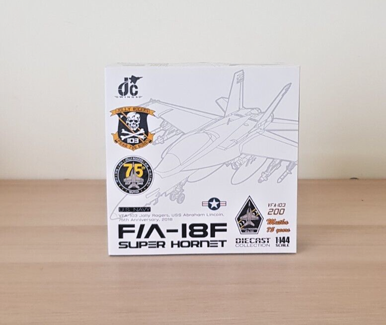 JC Wings 1/144 F/A-18F Super Hornet USN VFA-103 Jolly Rogers, JCW