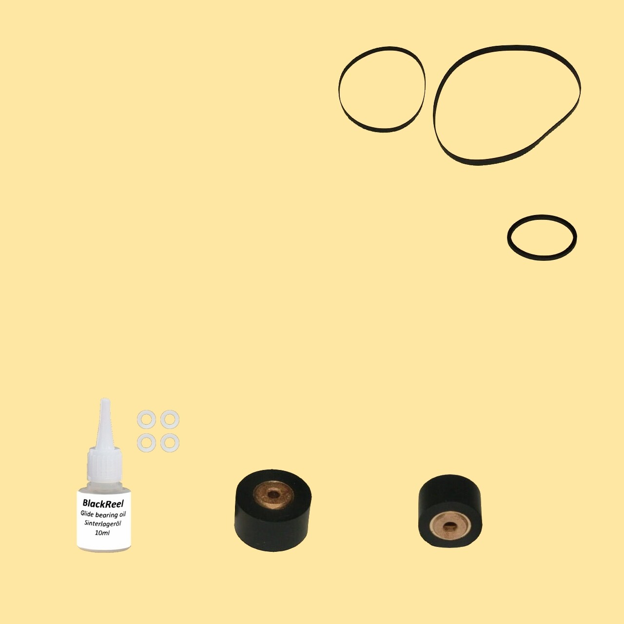 Kit 8 Für Sony Tc-k 717 Tape Deck Cassette Deck