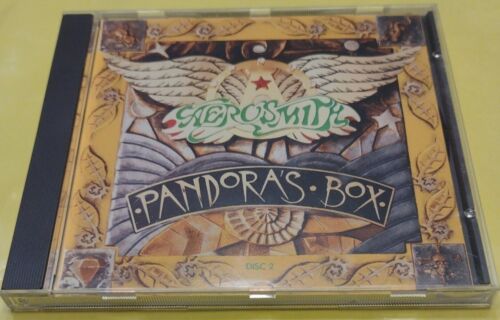 Rock CD Aerosmith Pandoras Box Only Disc 2 Album Columbia Records 1991 18 Tracks