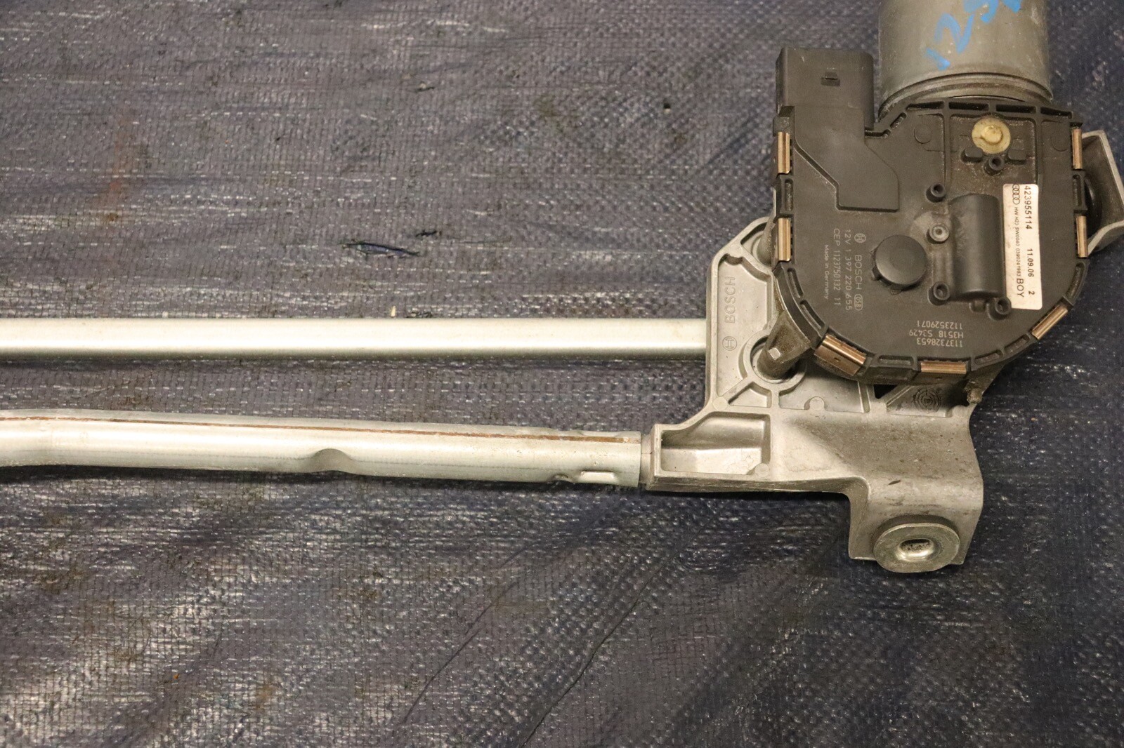 2012 AUDI R8 5.2 QUATTRO SPYDER V10 OEM WINSHIELD WIPER MOTOR UNIT #1256