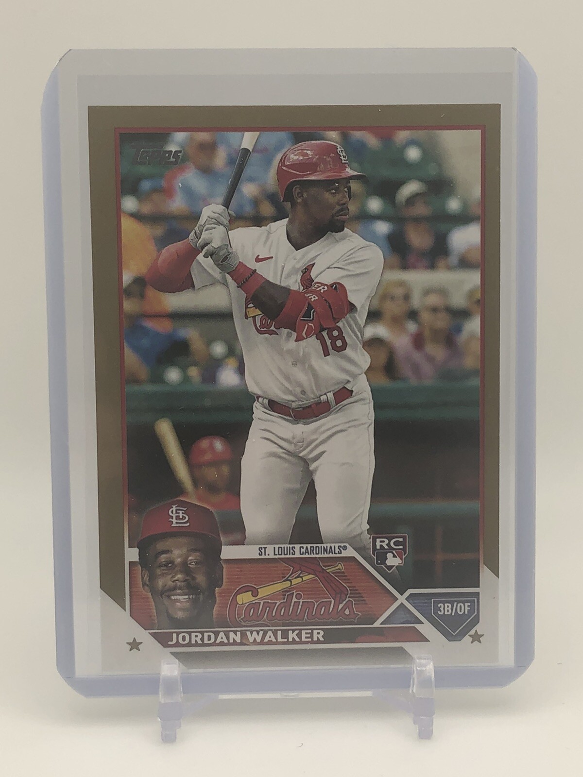 2023 Topps Series 2 - Gold #344 Jordan Walker /2023 (RC)
