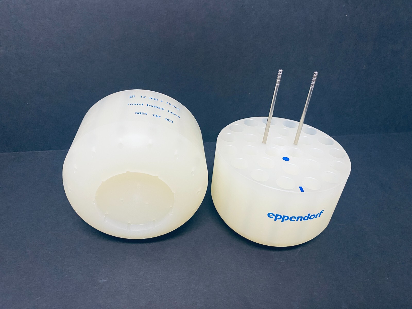 Eppendorf Centrifuge Rotor Adapter 12 × 75 mm Tubes for S-4-104 Buckets Qty 2