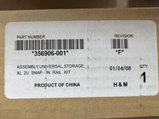 HP 356906-001 HSV210 EVA MSA20 MSA60 MSA70 MSA1500 ZESTAW SZYN MONTAŻOWYCH SNAP-IN