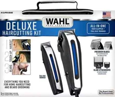 WAHL Deluxe Complete Hair Cutting Kit 29 Piece Clipper Set w/ Beard Trimmer
