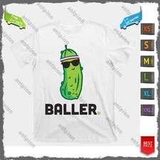 Pickle Baller Funny Pickleball T-Shirt For Men & Women