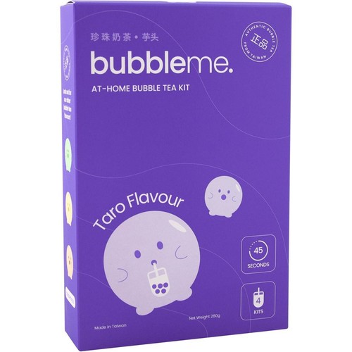 Bubble Tea Kit Taro Flavour 280g - Taiwan Bubble Tea Pearl drink - Picture 1 of 1