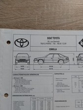 Revue technique Toyota COROLLA
