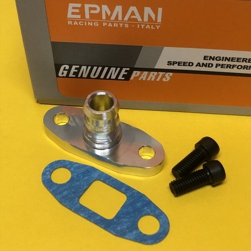 10AN Barb 5/8" 15mm Turbo oil drain flange 51mm for T3 T4 T04 GT40GT55