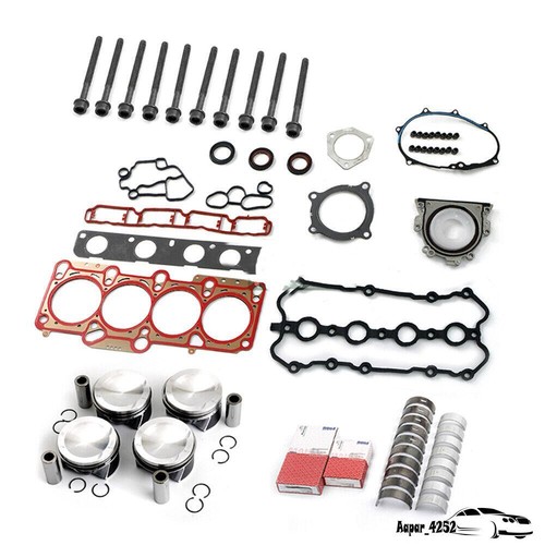 Engine Overhaul Pistons Gaskets Kit Set For Seat VW Golf R Audi S3 TTS 2.0 CDL