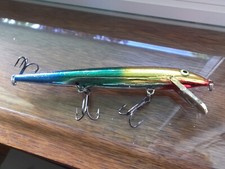 Custom Painted Rapala Original Minnow F-18 Cheap Glass
