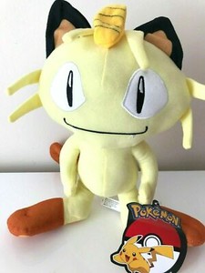 NEW Large Pokemon Plush Meowth 12