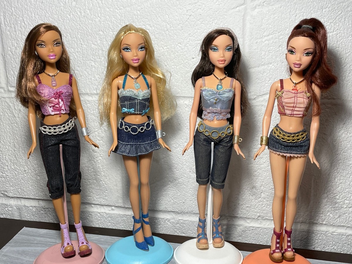 Barbie My Scene Totally Charmed Dolls Delancey Chelsea Madison