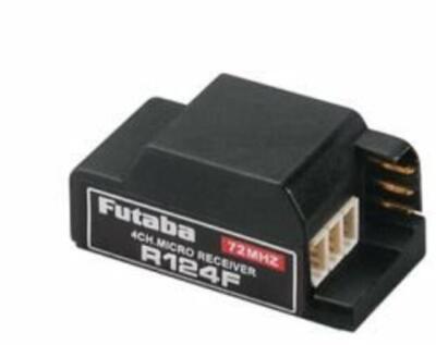 Futaba R124F 4-Ch Ultra Micro FM Rx 72 Low FUTL0438