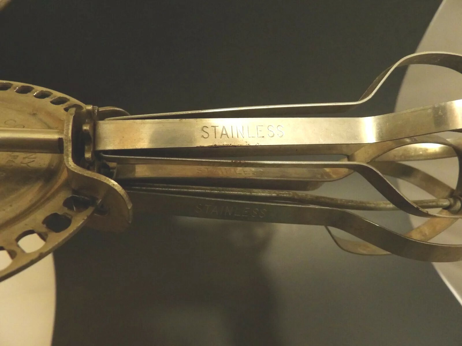 Antique EDLUND Co. HAND CRANK Mixer EGG BEATER Burlington Vt