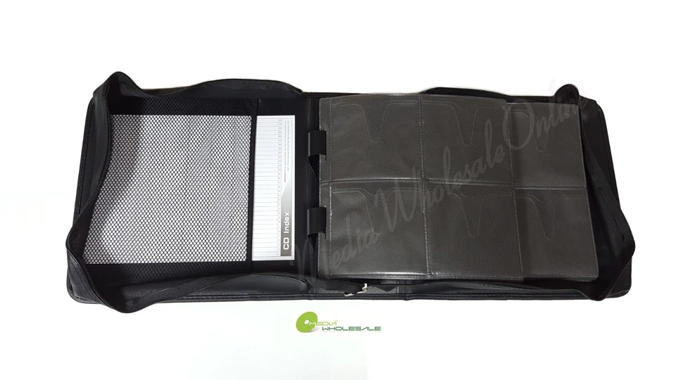 320 Discos Portátil CD DVD Billetera Soporte Estuche Álbum Organizador Almacenamiento de Medios Foto 4 de 4