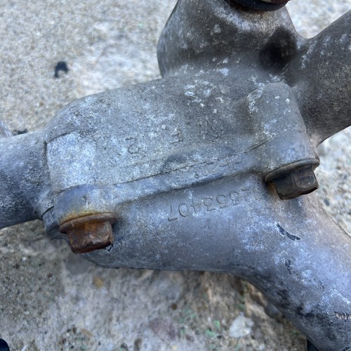 96-02 GMC Chevy 6.2 6.5 Turbo Diesel Dual Thermostat Housing Crossover 12553405 - Picture 6 of 8