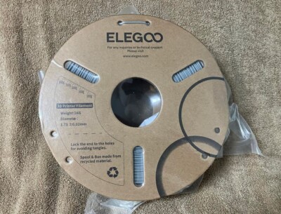 ELEGO 3D Printer Filament 1.75mm 1KG/2.2LB - Gray