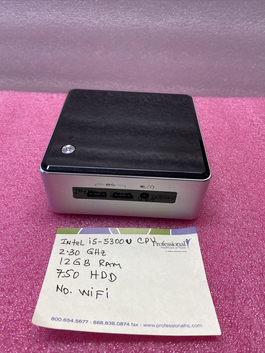 ミニPC Intel NUC NUC5i5RYH Intel NUC NUC5i5RYH Mini PC - 5th gen Intel i5 processor