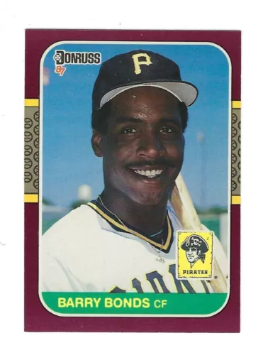 1987 Donruss Opening Day - Barry Bonds #163 Barry Bonds Pictured (RC)