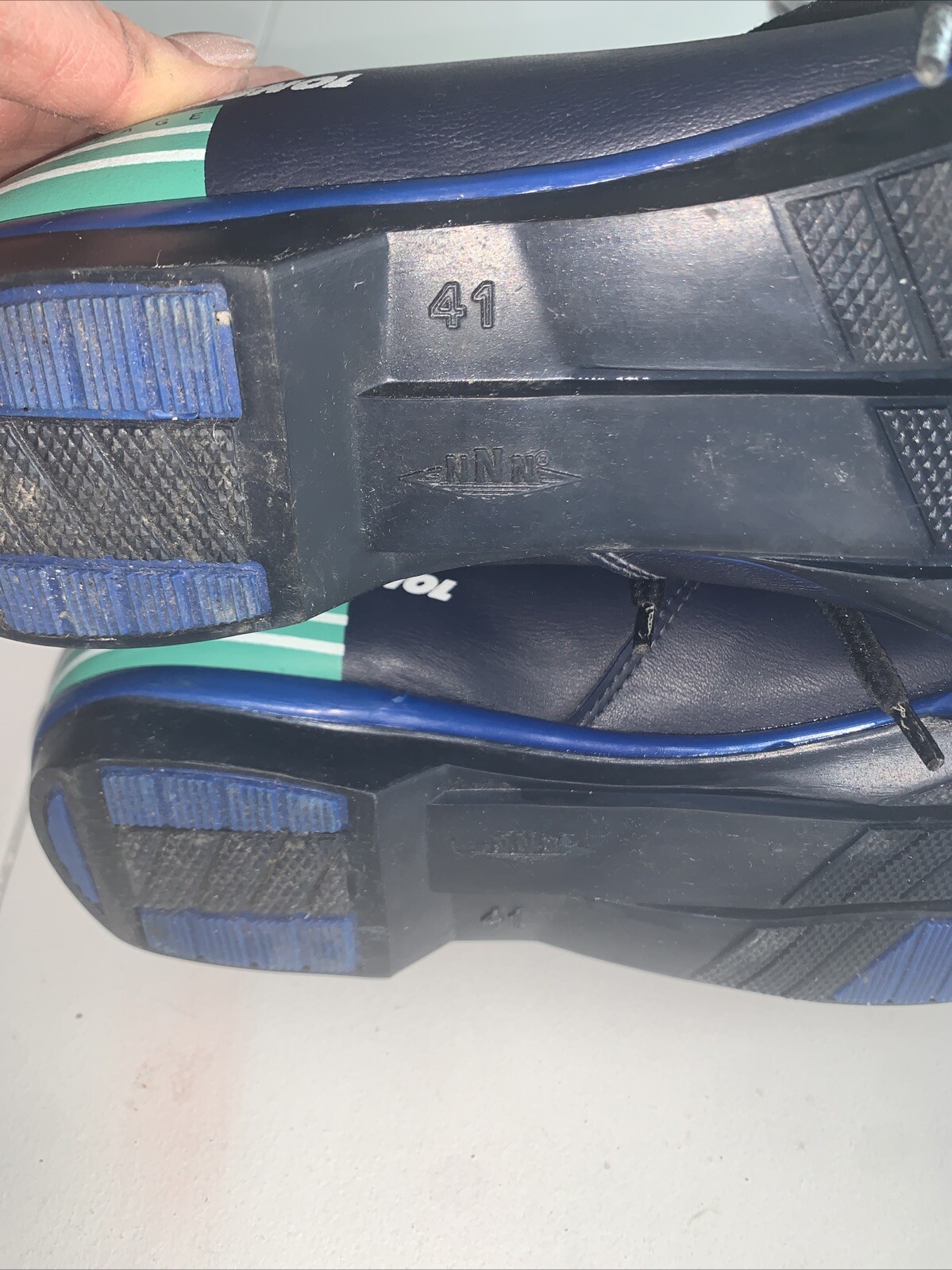 SALOMON Scarponi da sci di fondo Rossignol Advantage EU 41 vintage blu NNN pelle pizzo