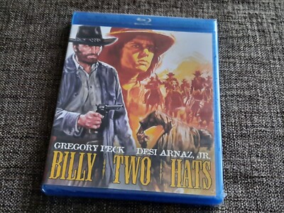 BILLY TWO HATS 1974 Blu-Ray USA KLSC Kino Lorber Studio Classics Gregory Peck