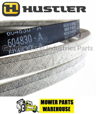 NEW GENUINE OEM HUSTLER 604830 DECK BELT 48'' RAPTOR SD BIG DOG