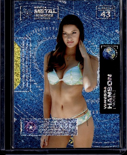 2021 Skybox Metal Universe Champions VANESSA HANSON Silver Dots /299  #43 - Picture 1 of 2