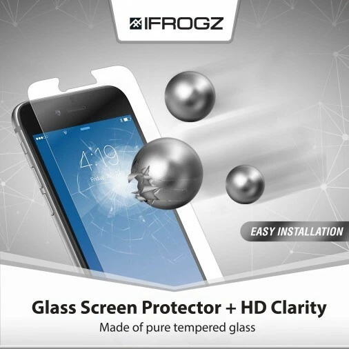 Genuine IFROGZ Tempered Glass Screen Protector for Apple iPhone 8 iPhone 7 — 第 2/3 张图片
