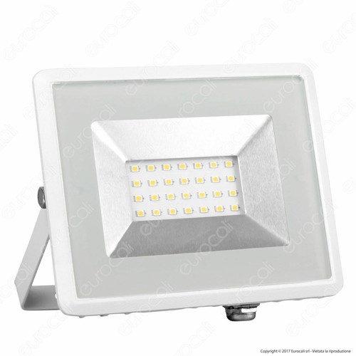 FARO LED V-Tac Faretto 10W 20W 30W 50W 100W da Esterno Sottile Slim IP65 SMD RGB - Foto 12 di 39