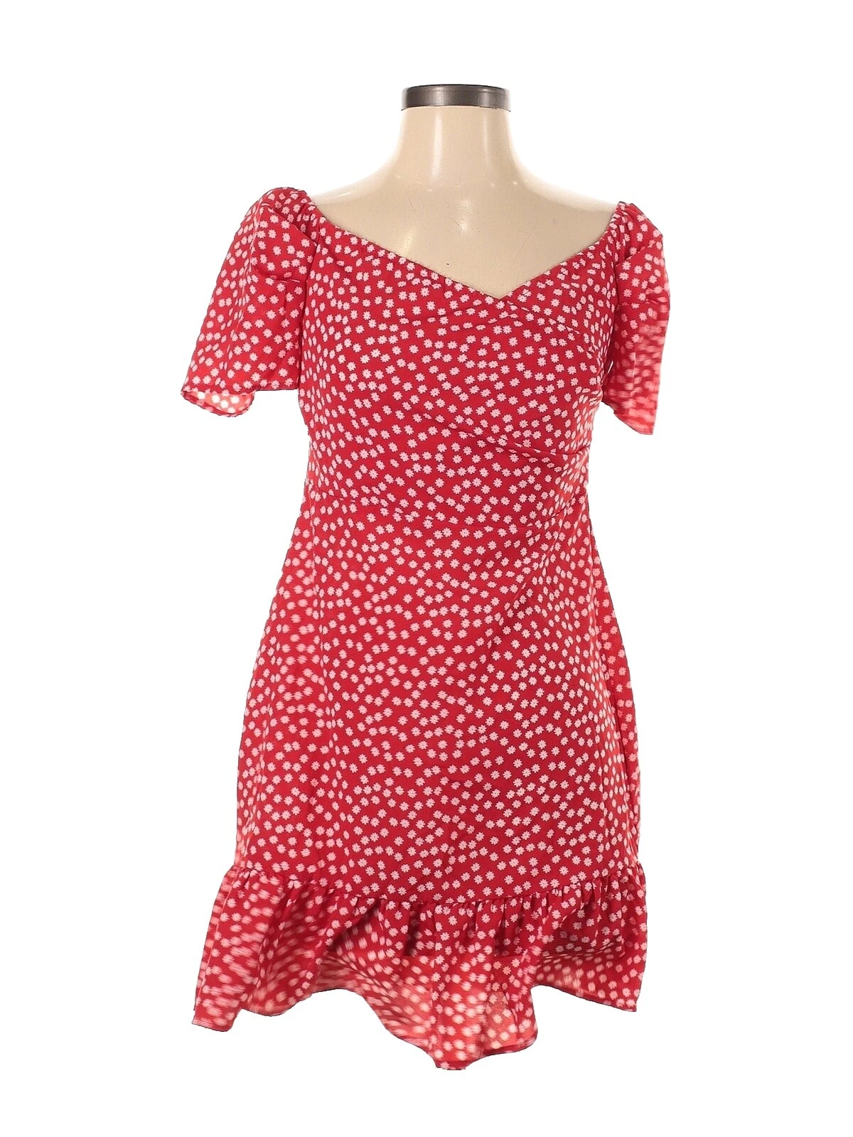 Vestidos de lunares de cuero para mujeres