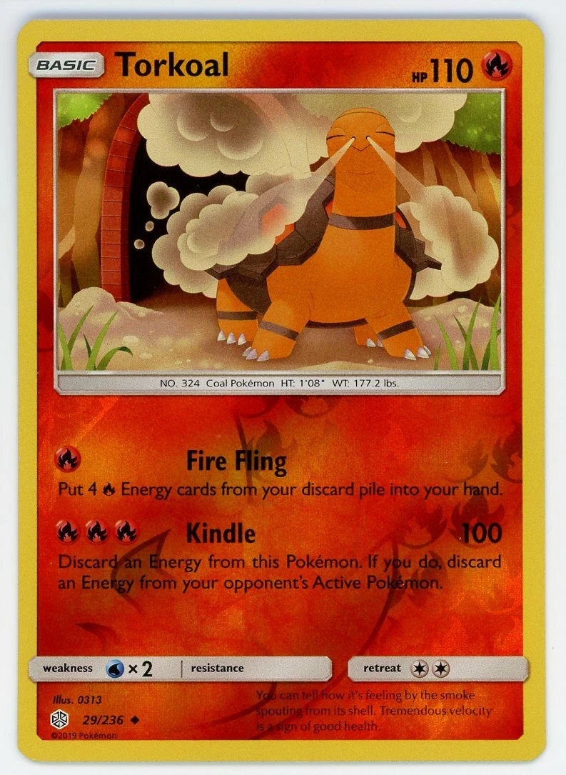 Torkoal 29/236 Sm-Cosmic Eclipse
