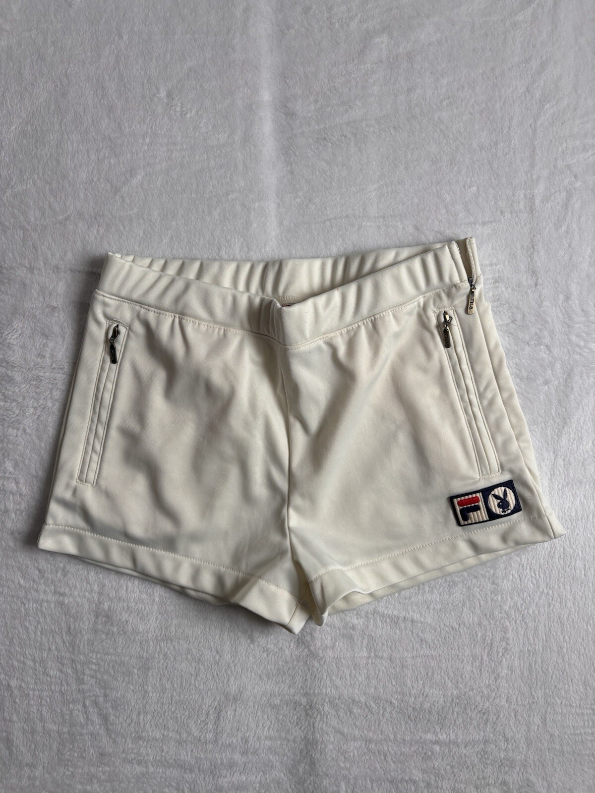 Fila Playboy pantaloncino donna beige lounge atletico donna piccolo *