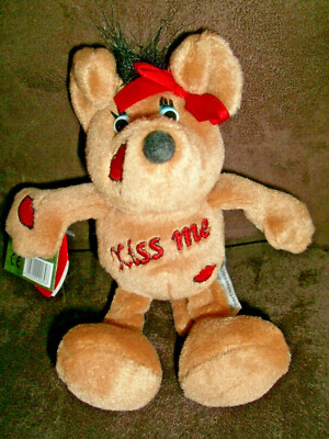 Steinbeck Maus-Mädchen aus der Amor-Serie. Kiss Me-Schriftzug. NEU mit Etikett.