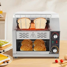 1900W Countertop Bread Oven Electric Commercial Conveyor Bread Oven 300 Slices/H