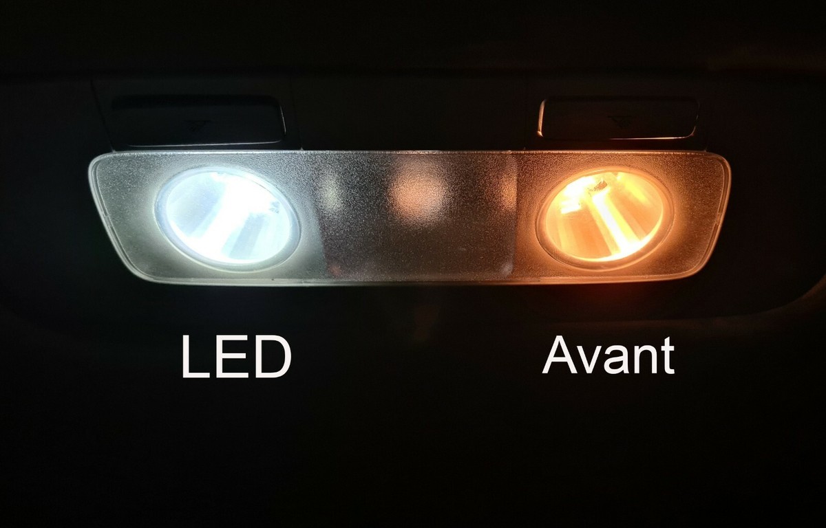Kit Ampoules LED Intérieur Blanches Pour Volkswagen Scirocco (2008-2017) – Plafonnier, Coffre, Plaque & Plus!