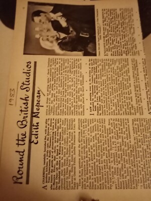 Kvc43 Ephemera 50er Jahre Filmbild David tomlinson Diana dors 