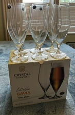 Crystalite Bohemia Collection Gavia Set Of 6 Stemmed Bar Glasses 630 ml / 21 oz.