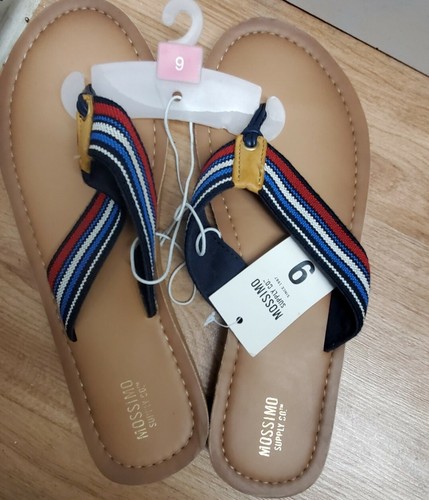 Mossimo Supply Co. Women's Nubia Flip Flop Sandals - (Size 9) NWT!  627898704645 | eBay