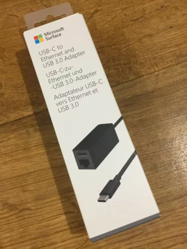 Microsoft Surface Adaptateur USB-C vers Ethernet & USB-A 1860