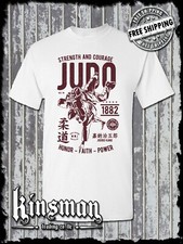 Judo Strength T-Shirt / Fighting Sports Mixed Martial Arts Karate Jiu Jitsu MMA
