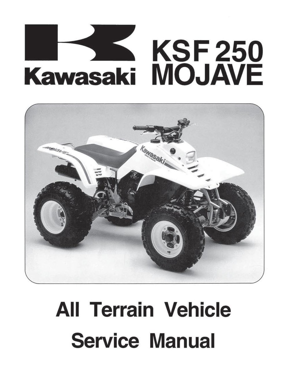 1994-2000 Kawasaki KSF 250 Mojave 1995 1996 1997 1998 1999 Repair