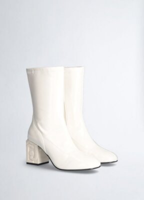 Stivaletti Liu Jo donna in vernice tronchetto fashion