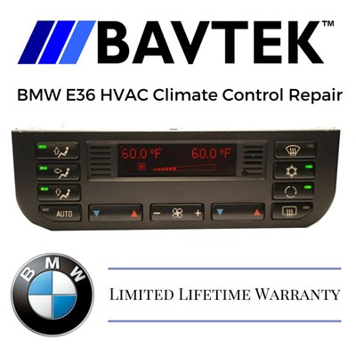  BMW 1996 - 1999 E36 M3 HVAC CLIMATE CONTROL UNIT AC HEATER - REPAIR SERVICE FIX