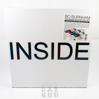 SIGNED Bo Burnham INSIDE DELUXE 3xLP LE Vinyl Box Set RGB Version NEW SEALED