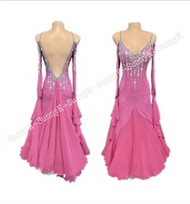Handmade Dance Dress/Standard Ballroom Competition smooth Waltz Tango Costume