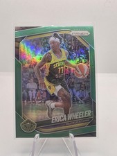 2025 Panini Prizm Erica Wheeler Seattle Storm Green Prizm #125  