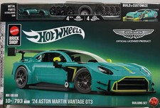 Mattel Brick Shop Hot Wheels Elite Series 24 Aston Martin Vantage Gt3 793 Pcs